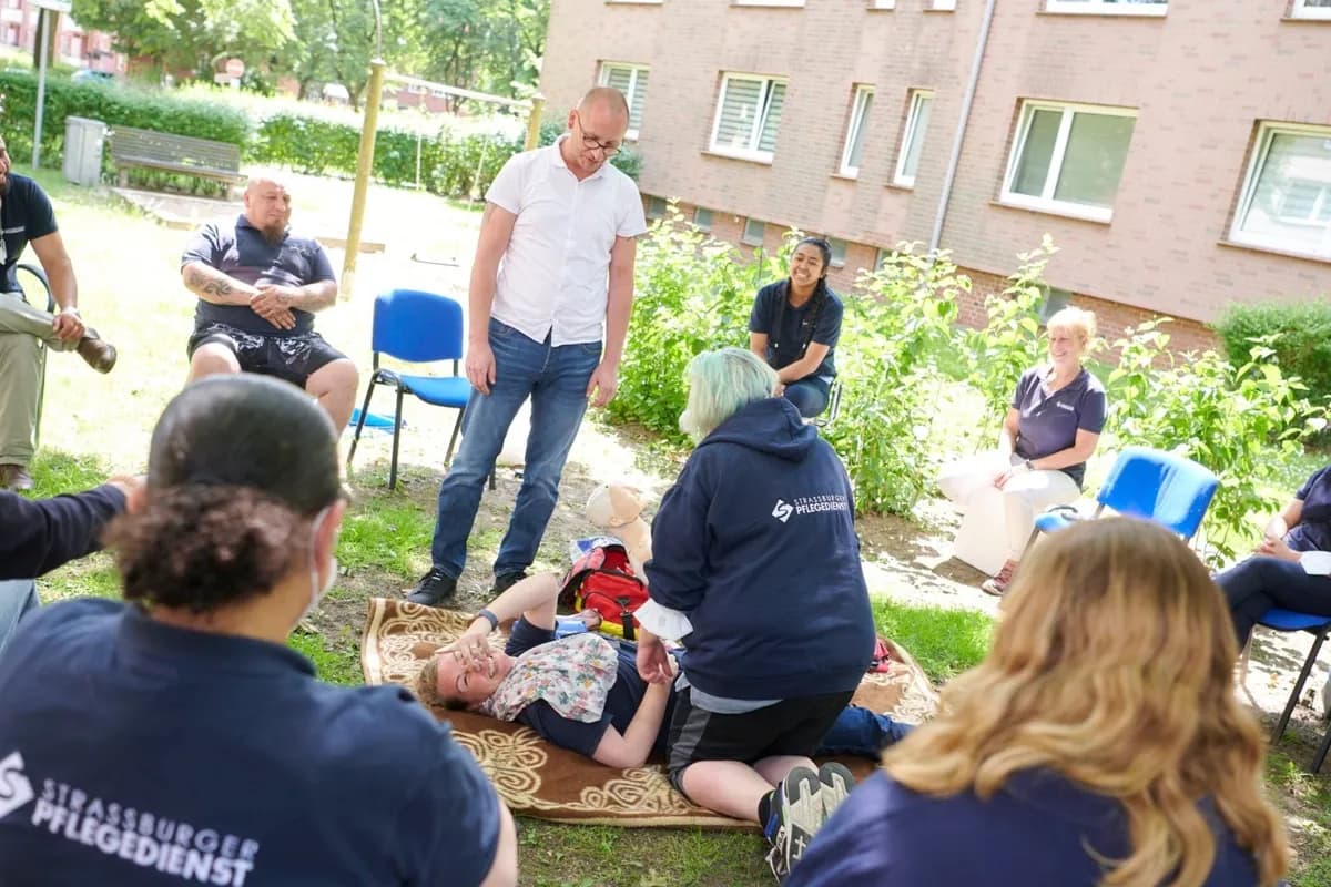 Erste-Hilfe-Kurs auf dem Dulsberg – Foto 1