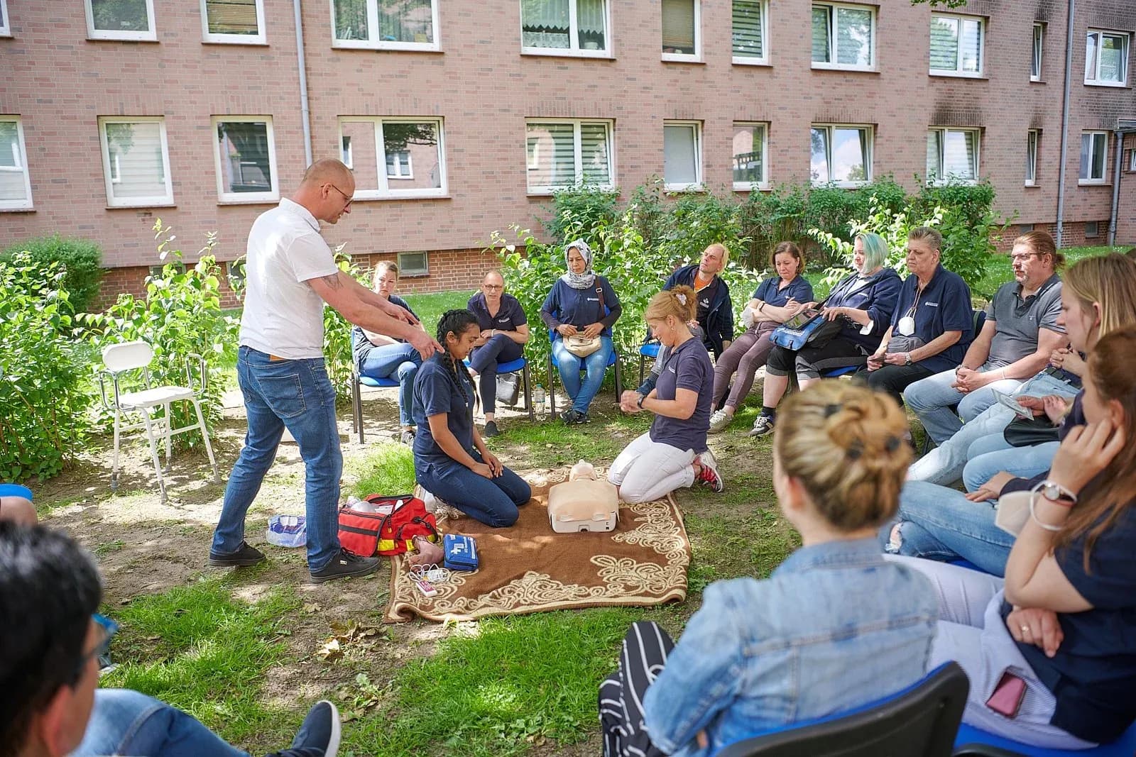 Erste-Hilfe-Kurs auf dem Dulsberg – Foto 2